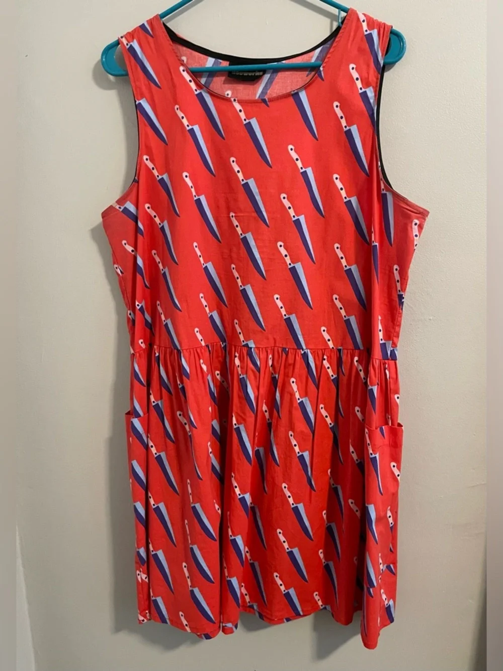 HTF Nooworks Knives Big Pocket Dress XXL - Picture 1 of 11